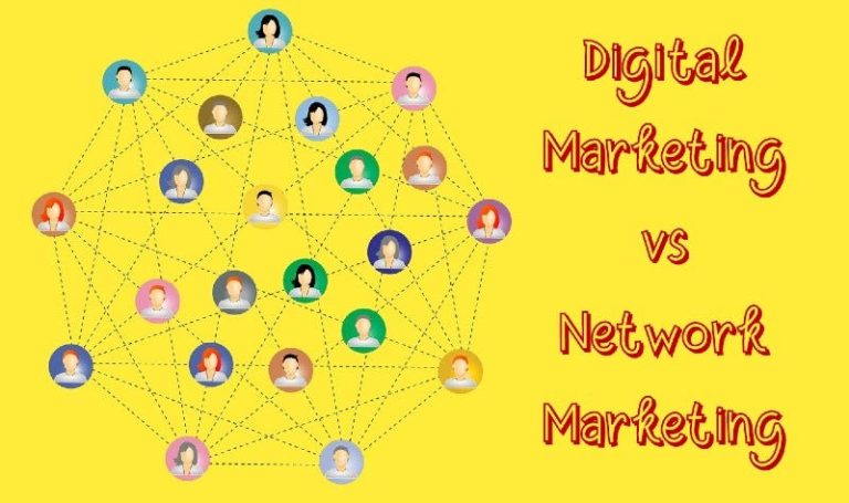 What is the Difference between Digital Marketing And Network Marketing